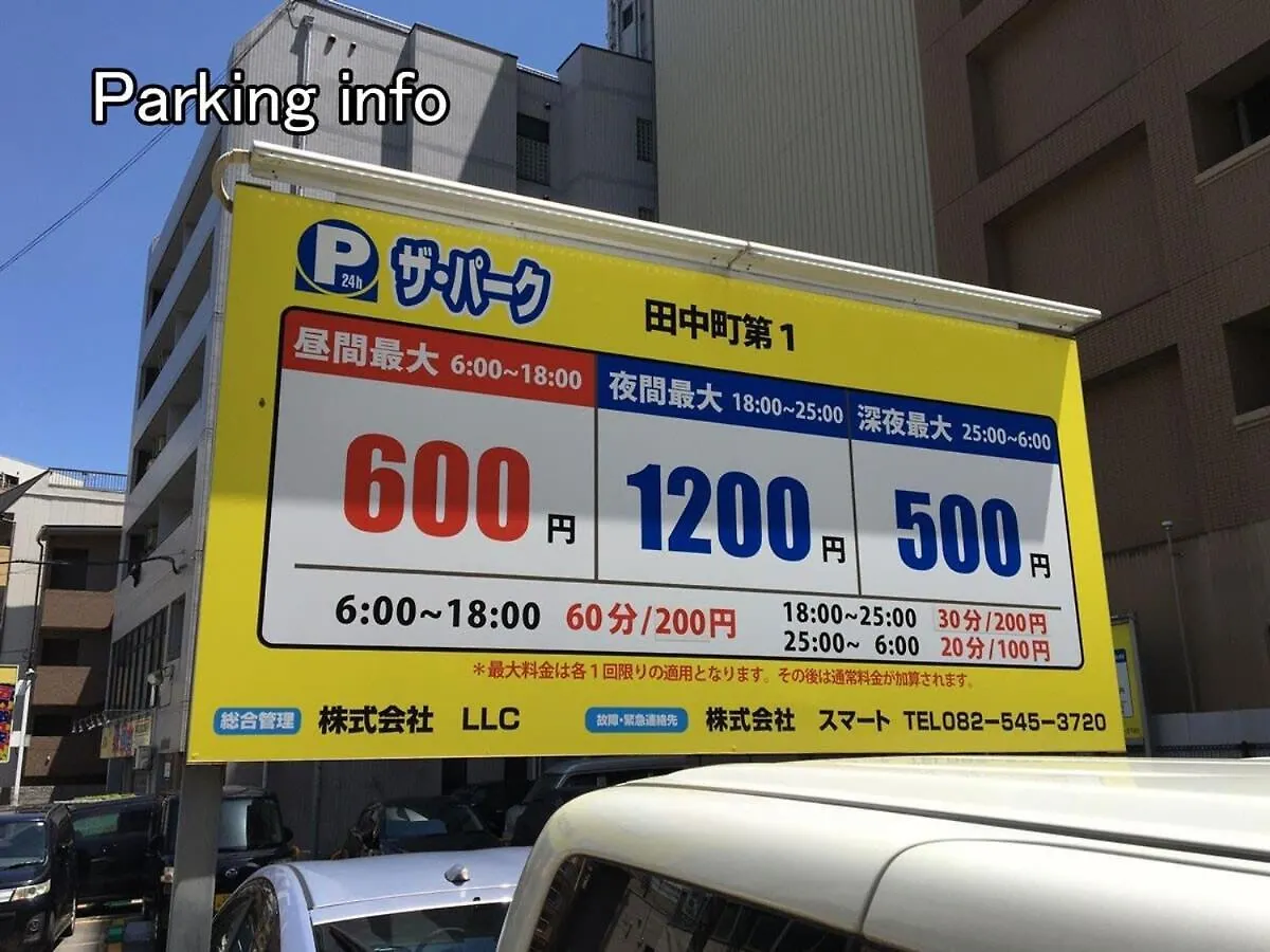 Apartmán Bhotel Heiwaodori 701 - Spacious Apt Famous Hiroshima Dori 6Ppl Japonsko